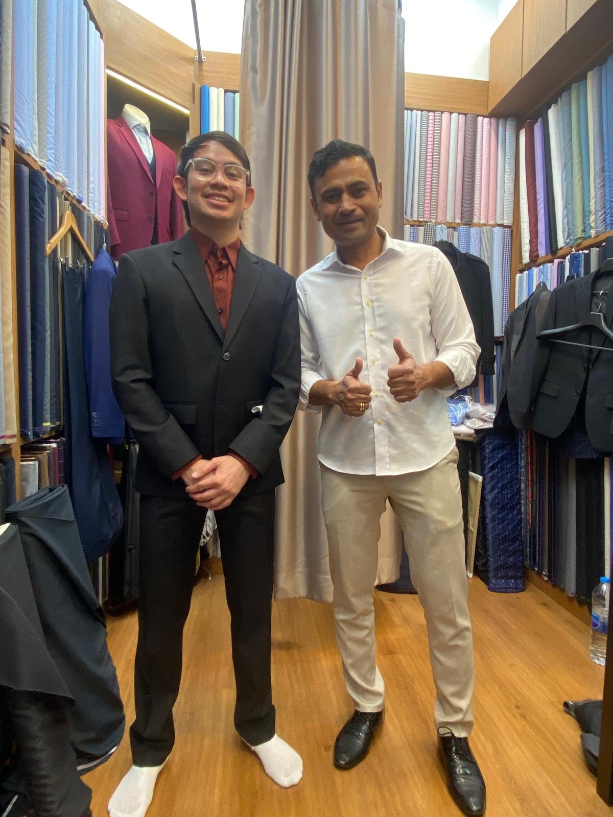 G.Armani Suit client